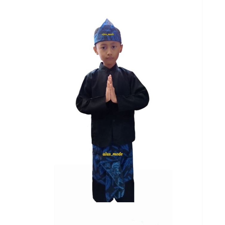 KODE C52H Sapit Urang Dan Ikat Kepala Instan Motif Baduy Badui Sapit Urang dan Blangkon Siap Pakai S