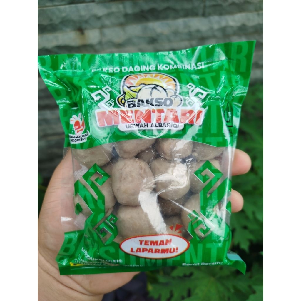 

Mentari Bakso Sapi Campur (isi 25pcs) Kemasan 225gram
