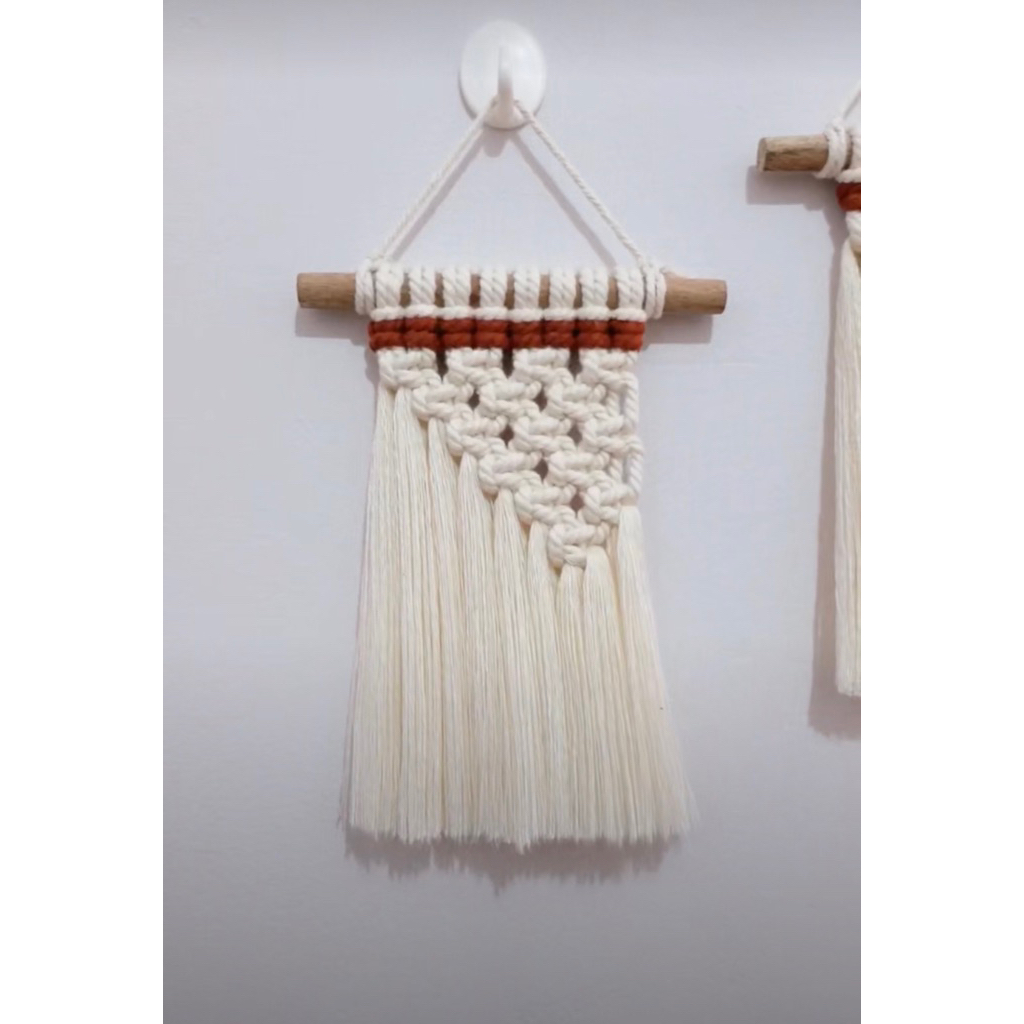 HIASAN DINDING MACRAME / MACRAME WALLHANGING / HIASAN DINDING ESTETIK