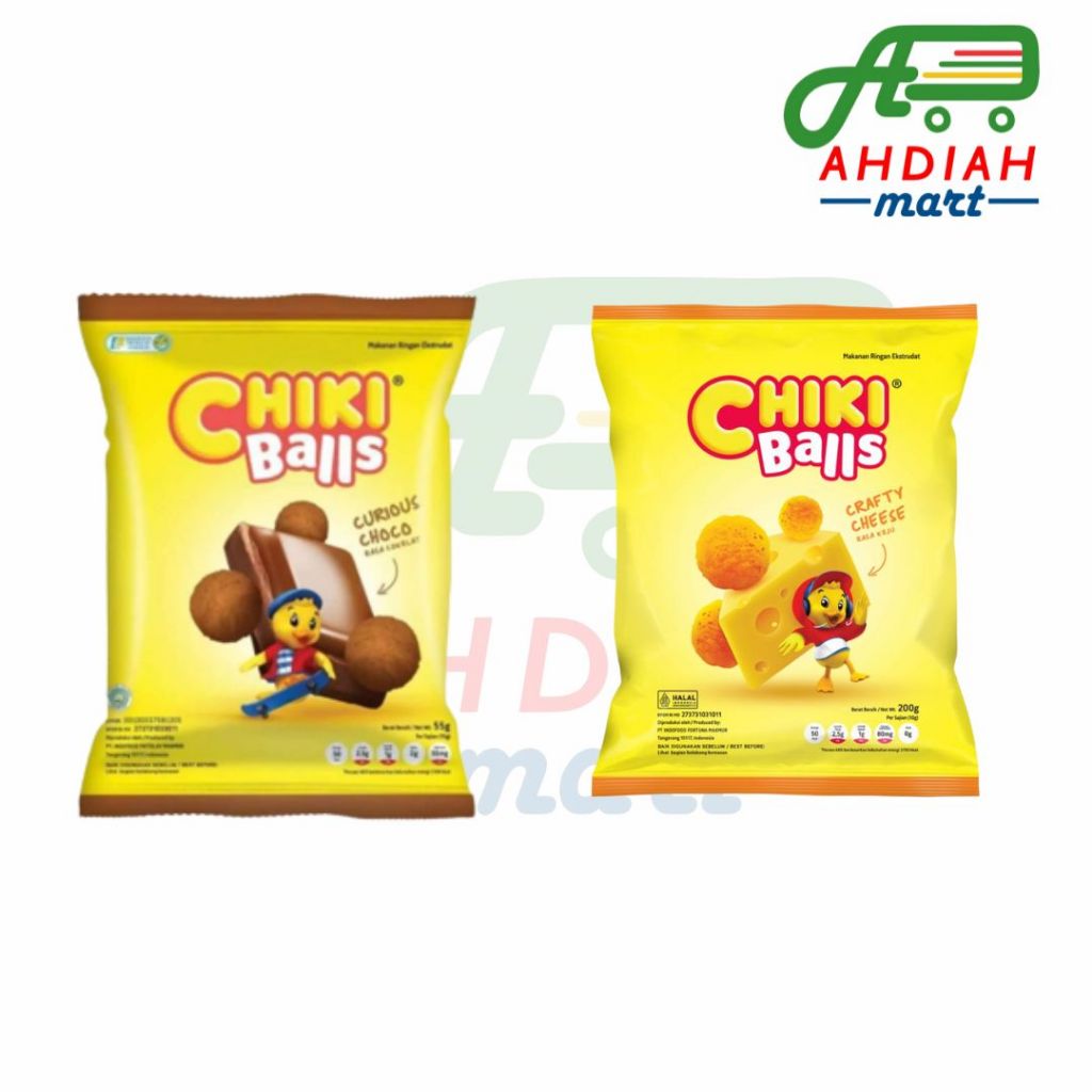 

Chiki Balls Cokelat dan Keju