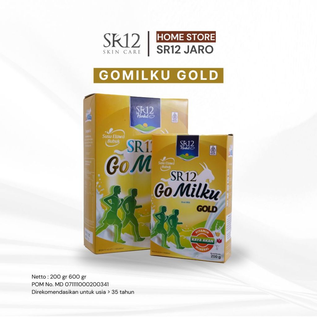 

Gomilku gold SR12 / Susu Kambing