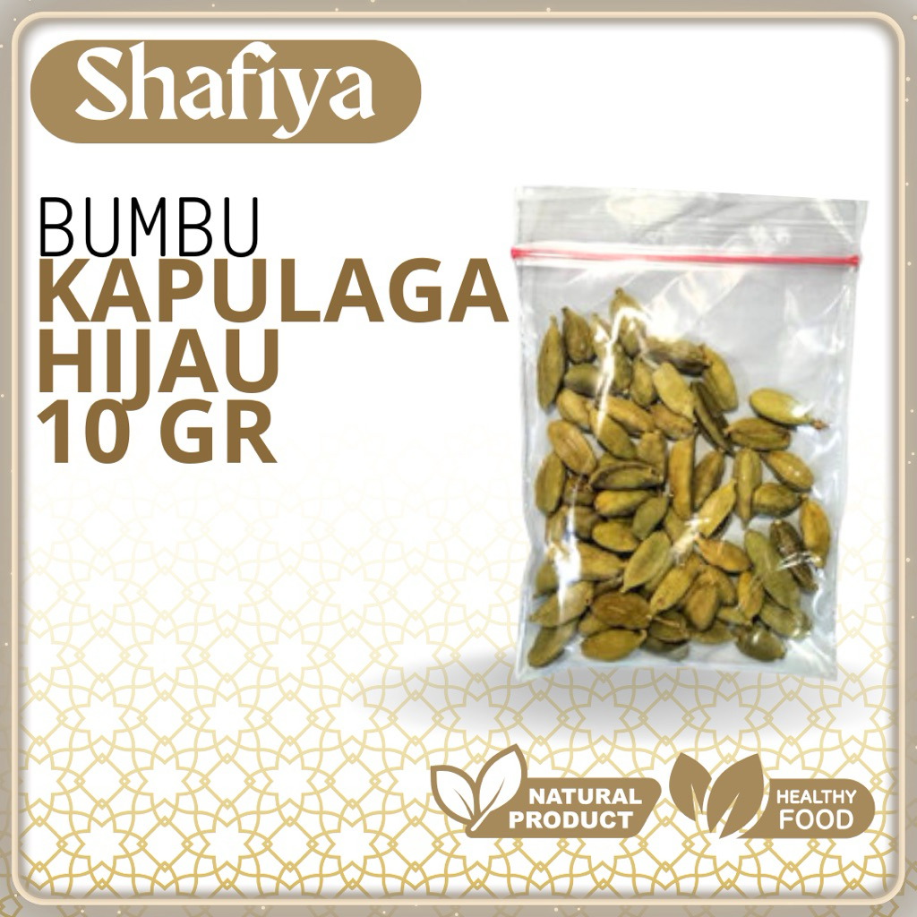 

Kapulaga Hijau - Green Cardamon 10 GR