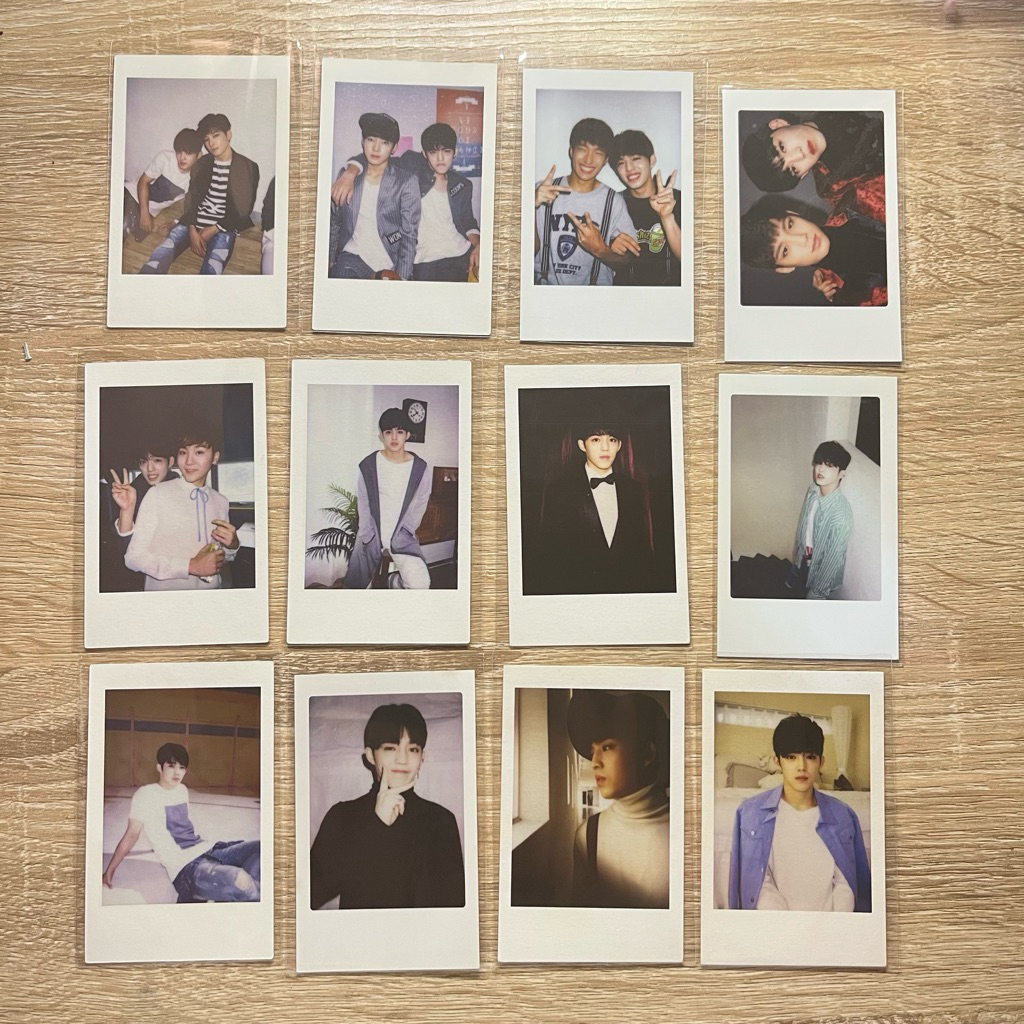 SALE Ready Stock OFFICIAL Seventeen Concert 2015 2016 Diamond Edge Photocard Polaroid Scoups Wonwoo 