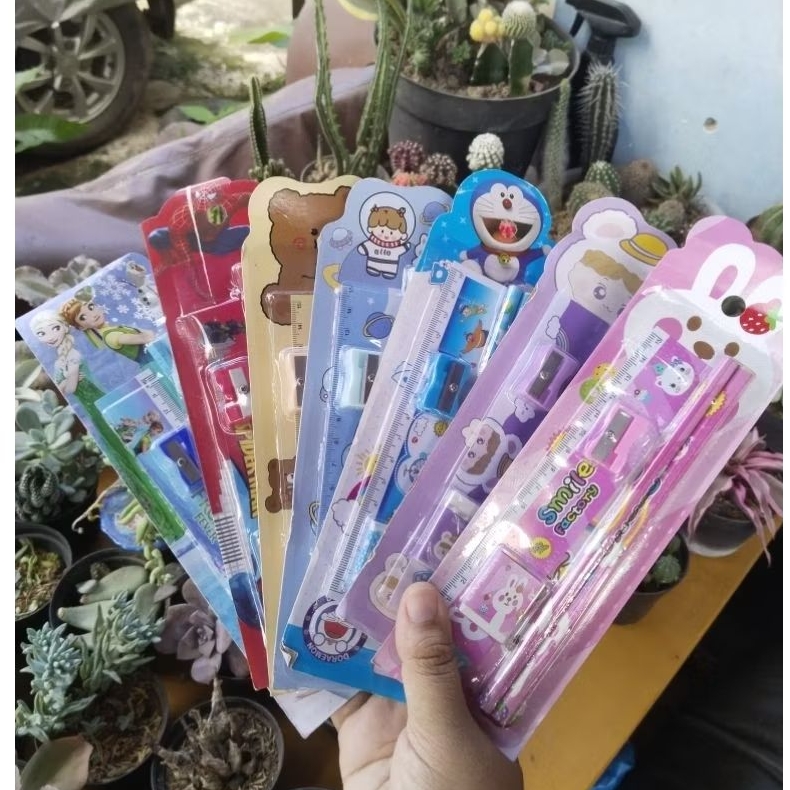 

GROSIR 6SET ATK PENSIL PENGHAPUS PENGGARIS PERAUT KARAKTER LUCU HARGA MURAH