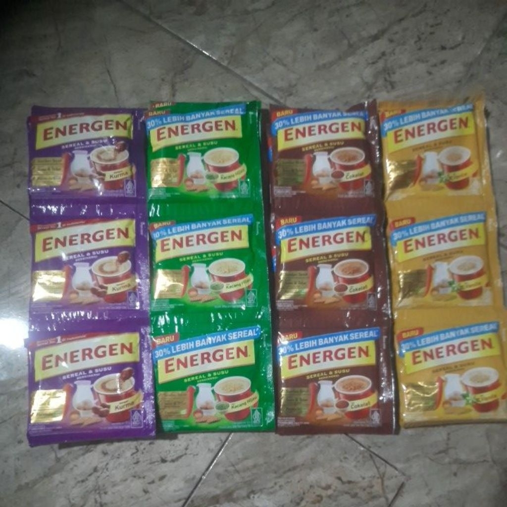 

MINUMAN SERBUK SEREAL ENERGEN SEREAL & SUSU