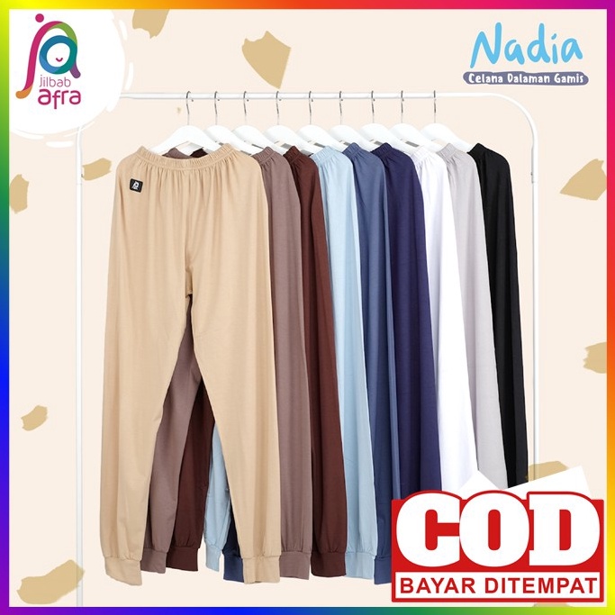 KODE S88Y Celana Daleman Gamis Jumbo Wanita Dewasa Panjang Legging Tebal Wanita Leging Wudhu Premium