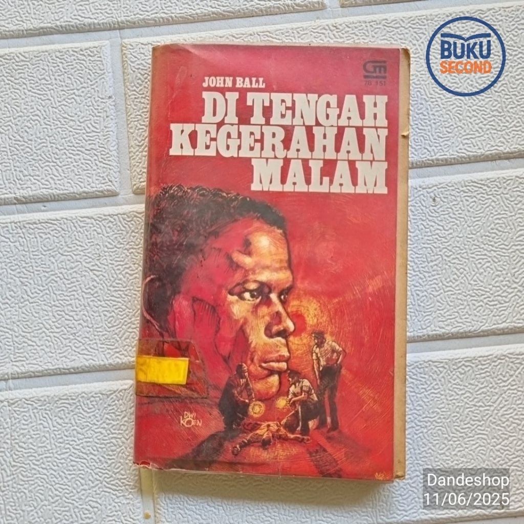 Di Tengah Kegerahan Malam by John Ball - Novel Anak Bekas Preloved Original