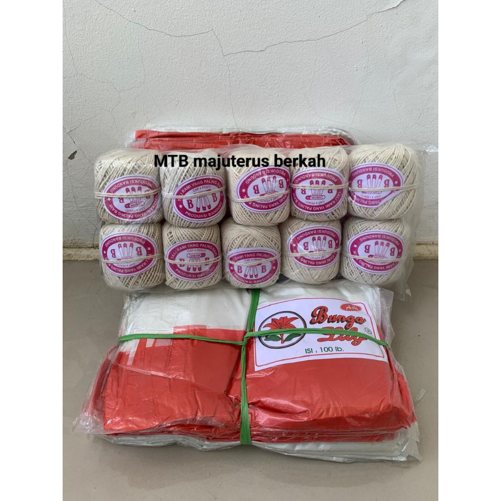 murahh bendera merah Paket Bendera Merah Putih Plastik 1000 Lembar Ukuran 15x20 cm dan Tali 10 Gulun