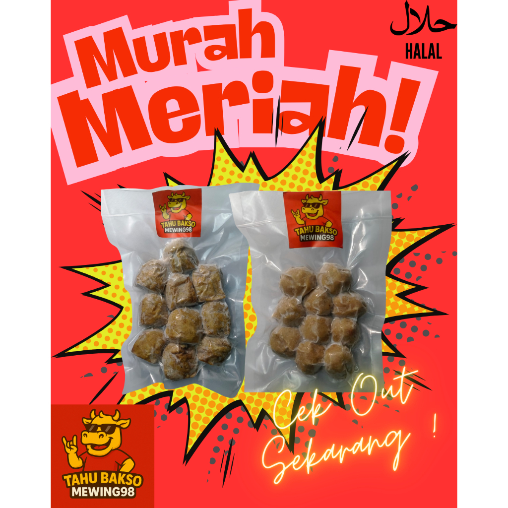 

Tahu Bakso Mewing98 | Bundle Murah Bakso Original Sapi isi 10 dan Tahu Bakso isi 10 dengan Cita Rasa Enak dan Halal