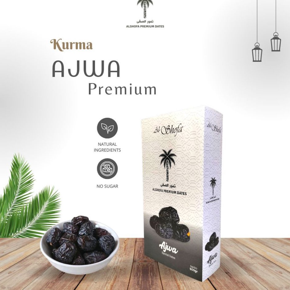 

BISA COD Kurma Ajwa Premium Al Shofa 5 gr