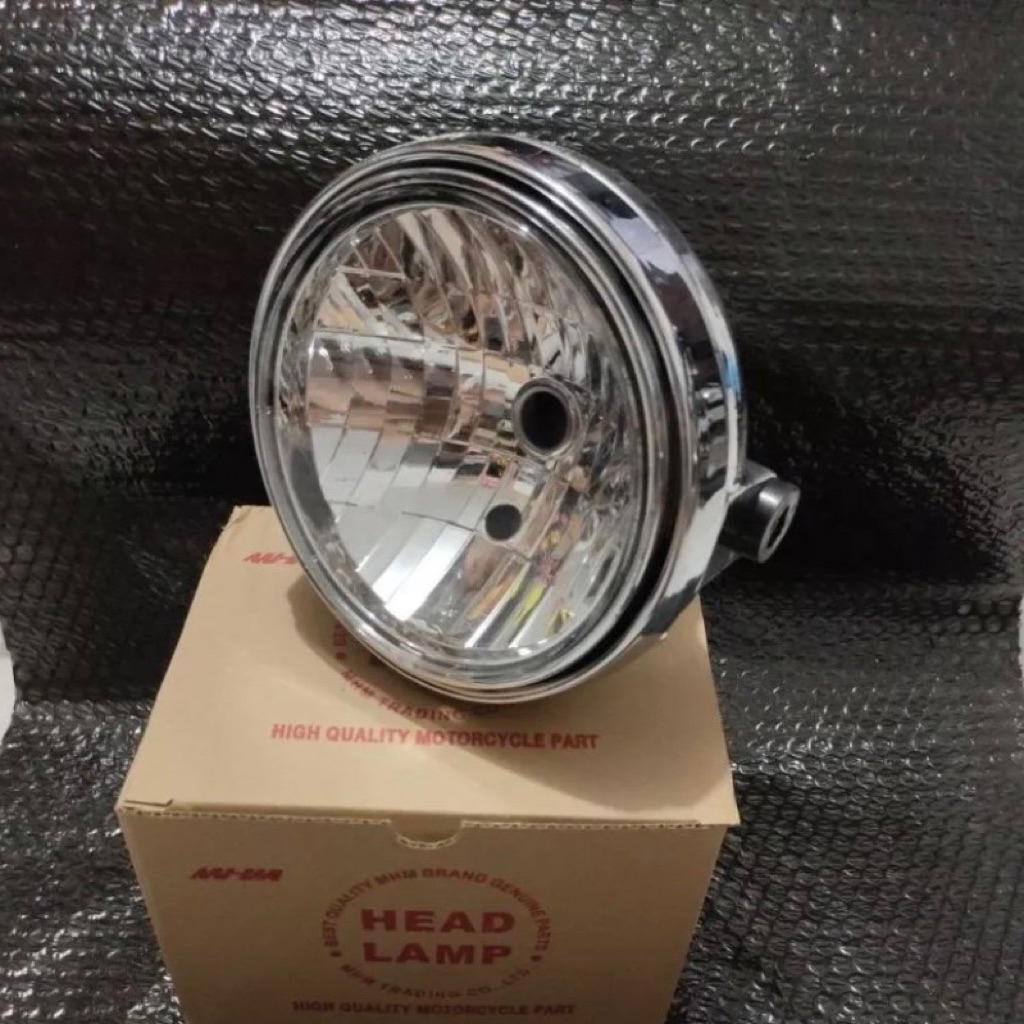 Lampu bulat ninja r ss super ori ring besi