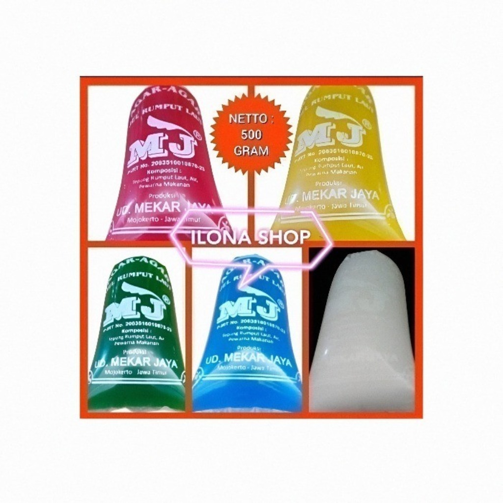 

AGAR AGAR RUMPUT LAUT SIAP PAKAI JELLY JELI JELY AGER AGER BAHAN UNTUK ES CAMPUR/ES BUAH