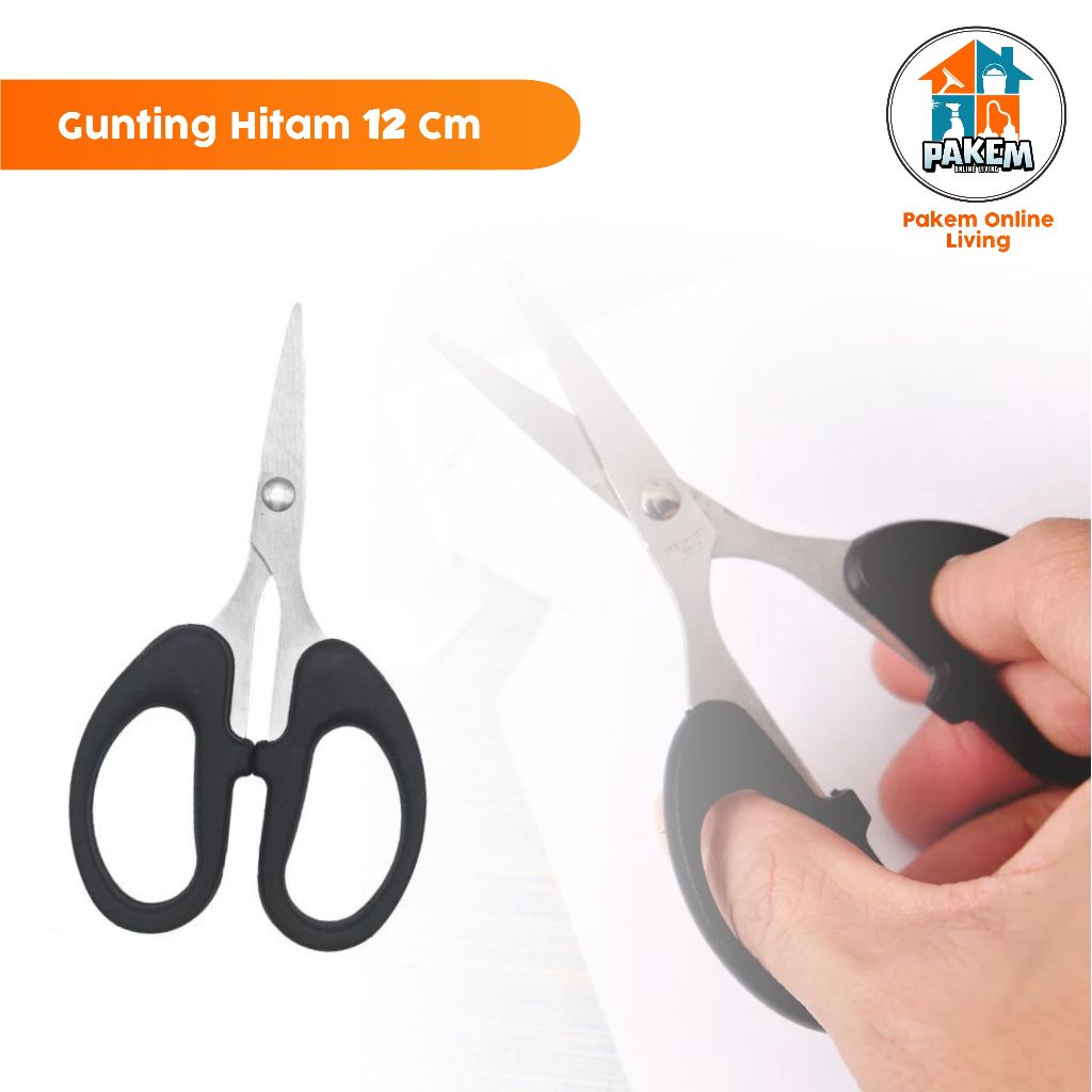 

Gunting Kertas Scissors Paper Plastik Stainless Steel Tajam