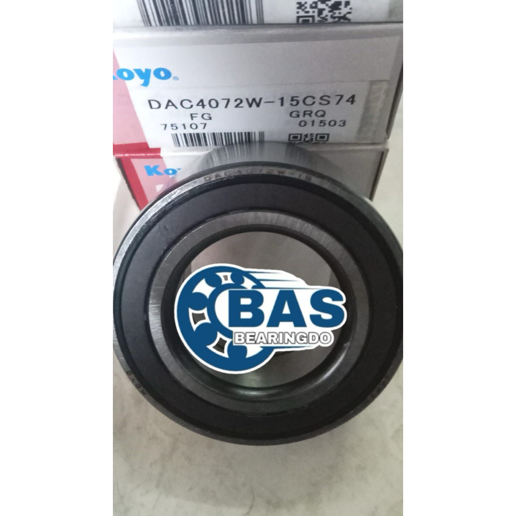 Bearing DAC4072W-15 ASB KOYO LAHER DAC4072-15 ASB KOYO RODA DEPAN Swift SPLASH AERIO ABS (SENSOR)