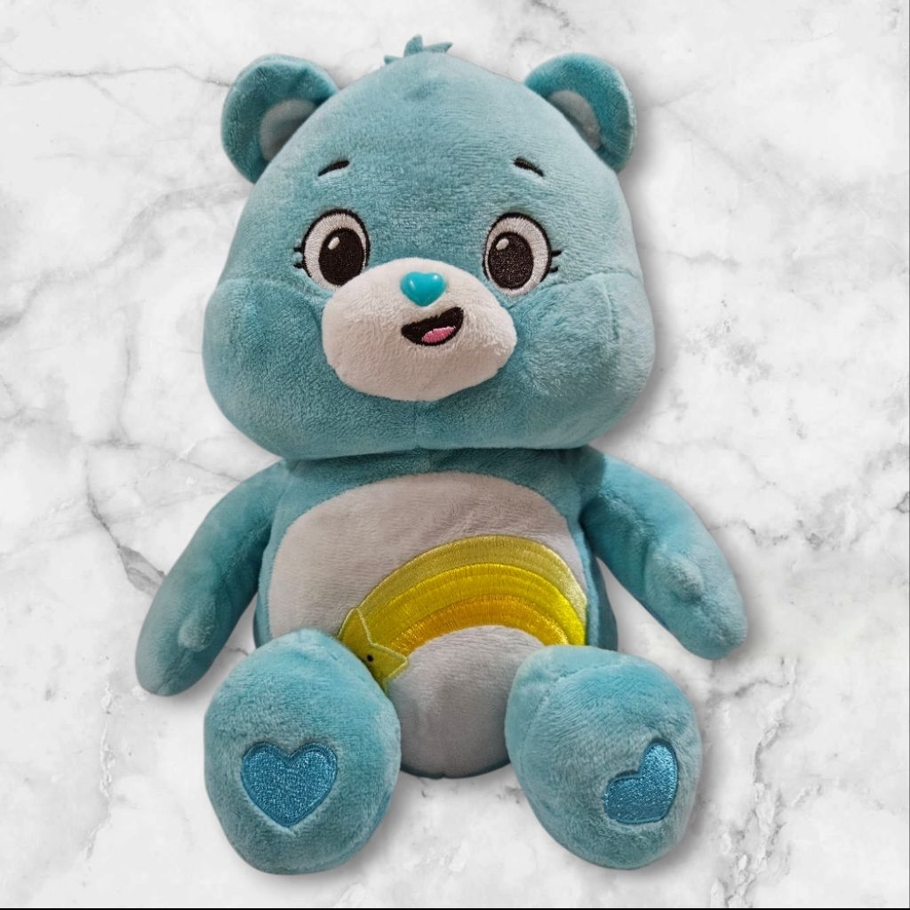 Care Bears Unlock the Magic Wish Bear / Boneka CB Carebear Hijau Miniso