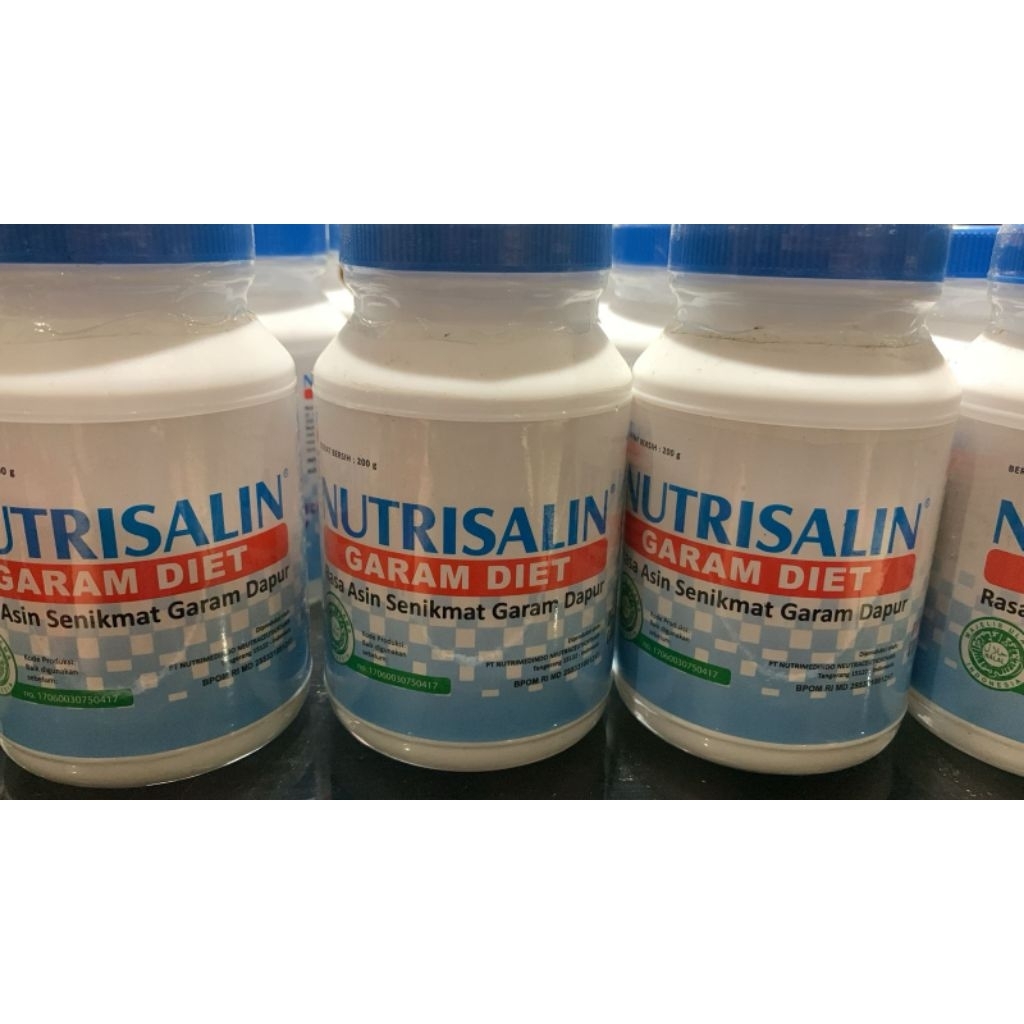 

NUTRISALIN GARAM DIET 200g GARAM SEHAT 200g GARAM DAPUR