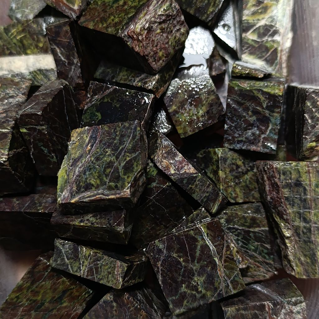 Batu Badar Besi Motif Galaxy Natural / Bahan Batu Badar Besi Nempel Magnet/ Bongkahan Batu Badar Bes