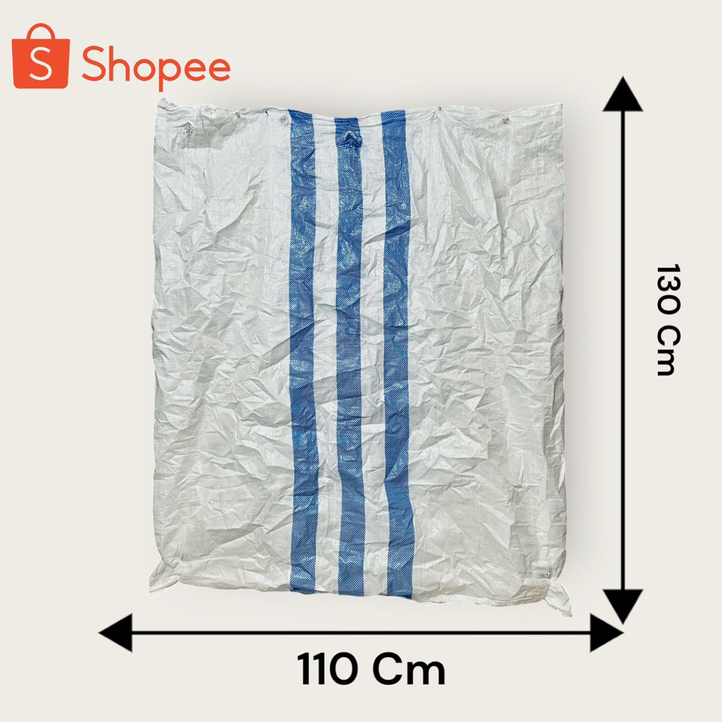 Karung Plastik Bekas Silikon Ukuran Besar - Masih Bagus & Tebal (Kualitas Layak Pakai)