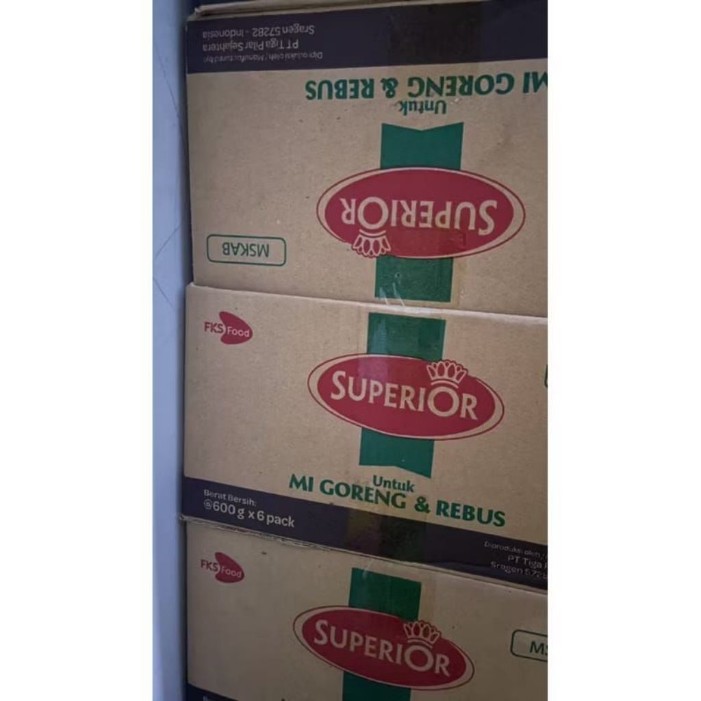 

MIE SUPERIOR 1 DUS ISI 6 PACK