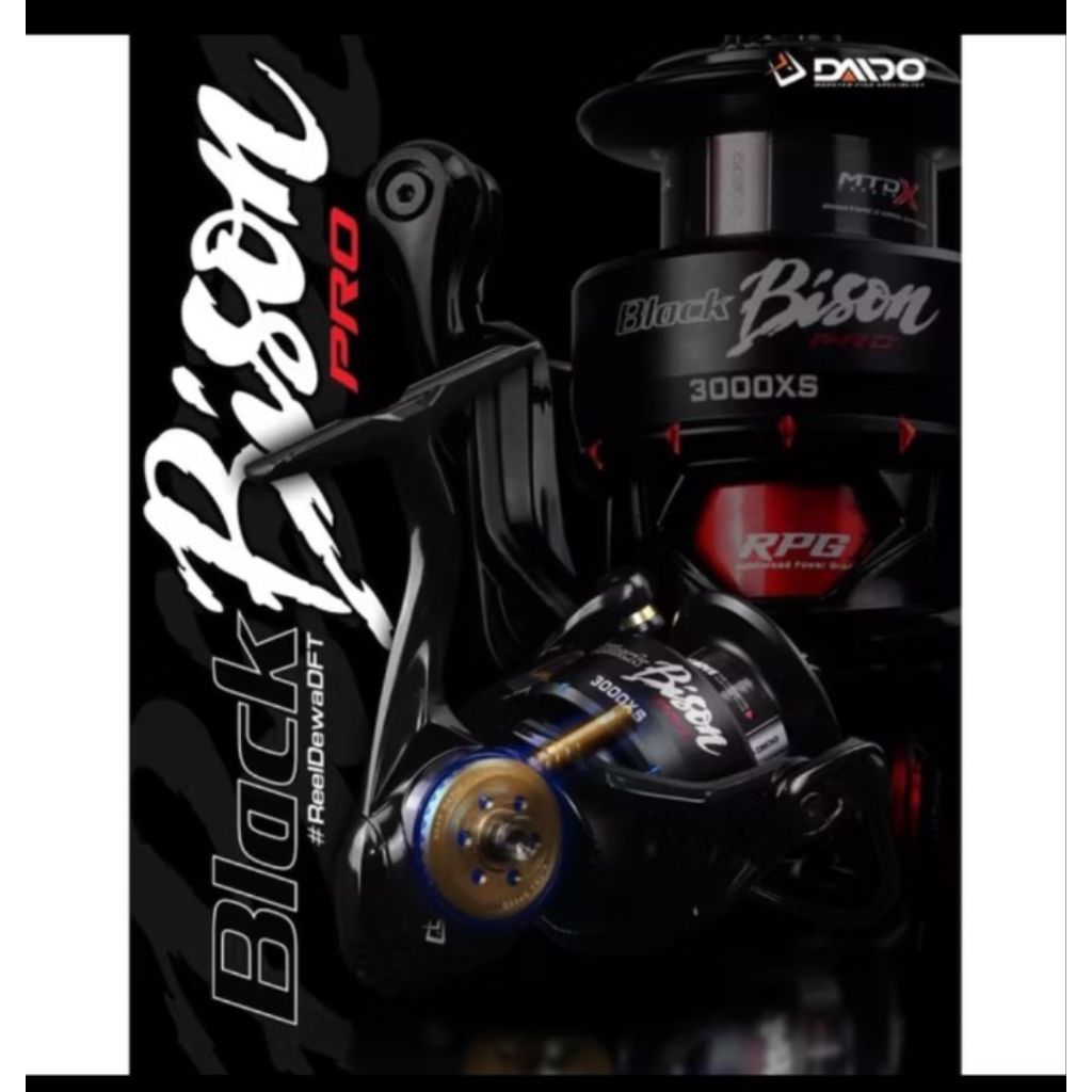 Reel Daido Black Bison  Pro 2000,3000