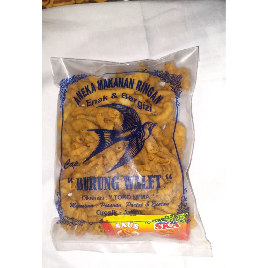 

Ready Stok Keripik Usus Ayam Premium /Usus Ayam Premium 250gr/Usus Krispii