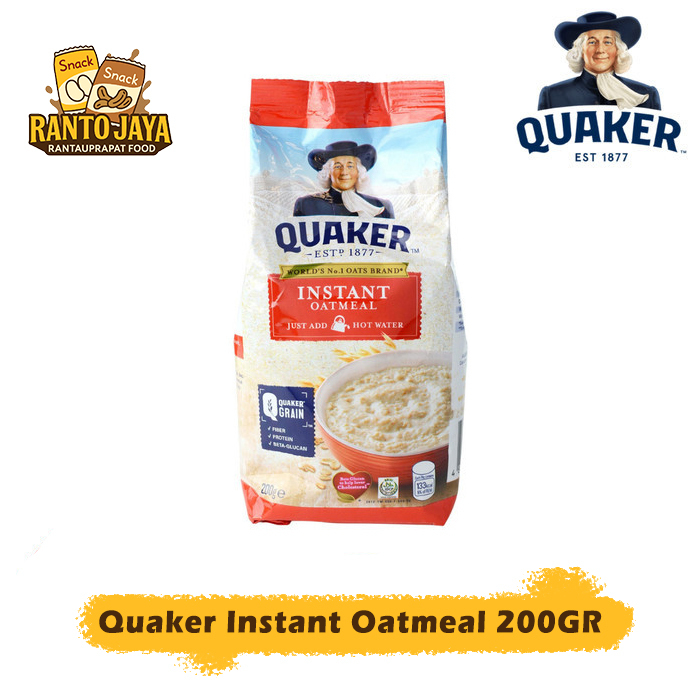 

Quaker Instant Oatmeal 200gr