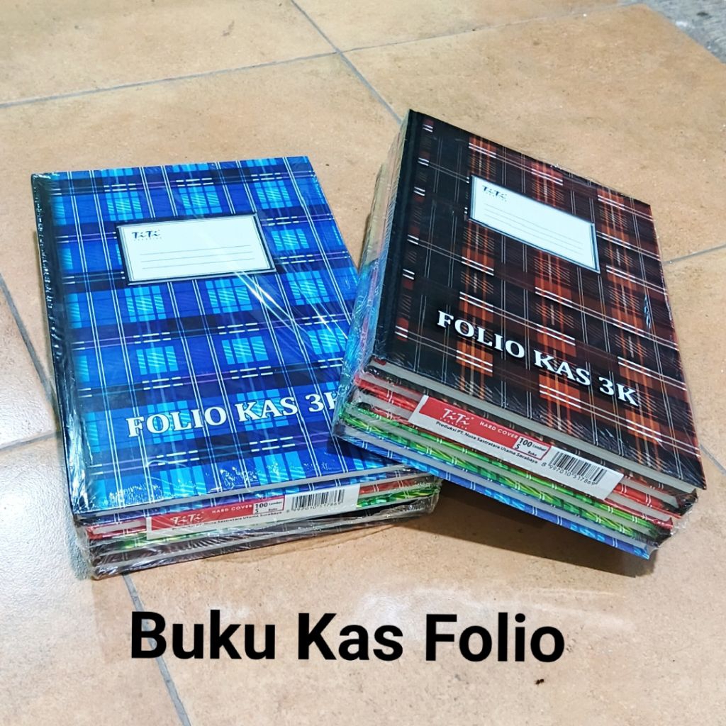 

1 Pak Buku Kas Folio Hard Cover 100 Lembar Isi 5 Pcs