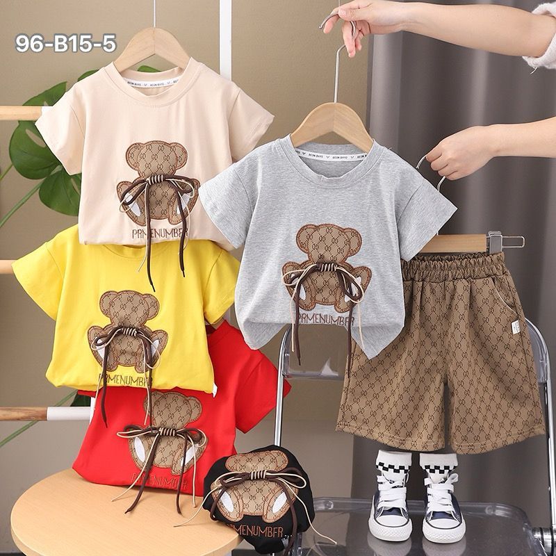 GROSIR 5stel Setelan Anak IMPORT 1-5th / Setelan Import  Murah / Setelan Premium / Setelan Anak Kore