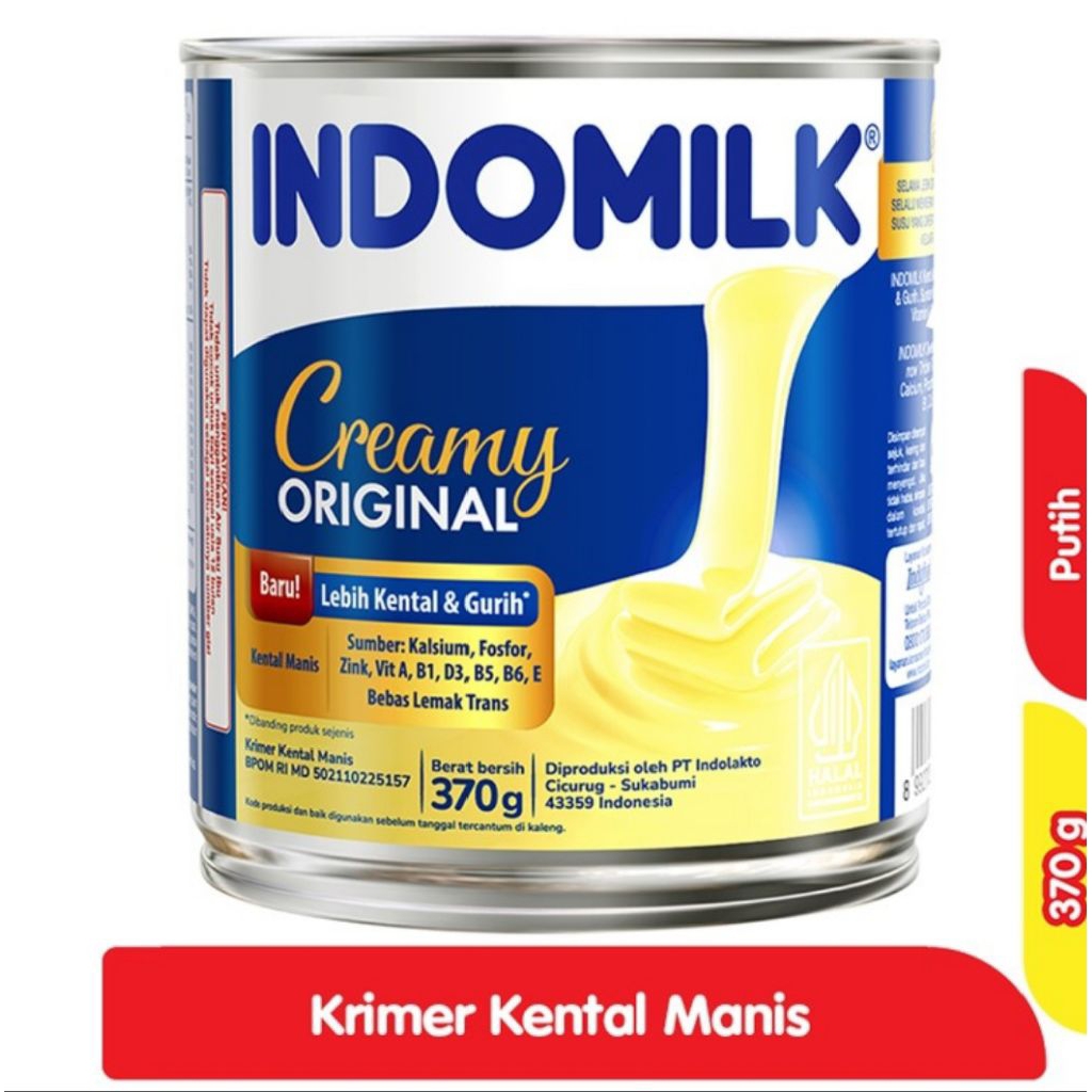 

Indomilk SKM putih 370g