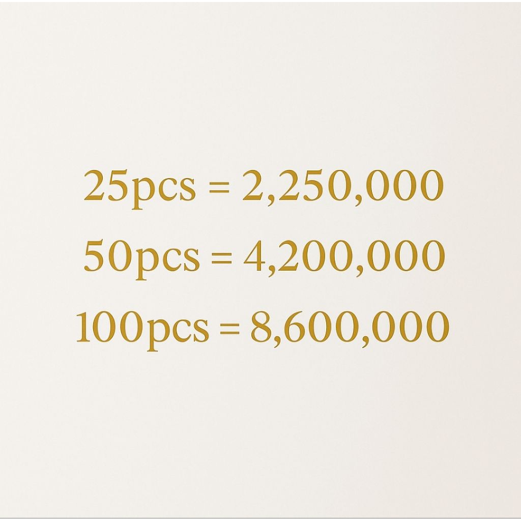 Paket Usaha Parfum 50ml MAKE YOUR OWN BRAND