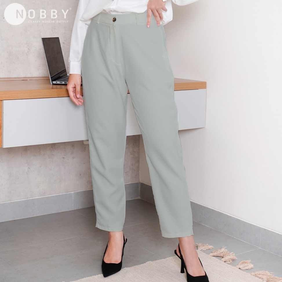 KODE Q79P Nobby Bismah Pants Celana Panjang Wanita Formal Casual Pants