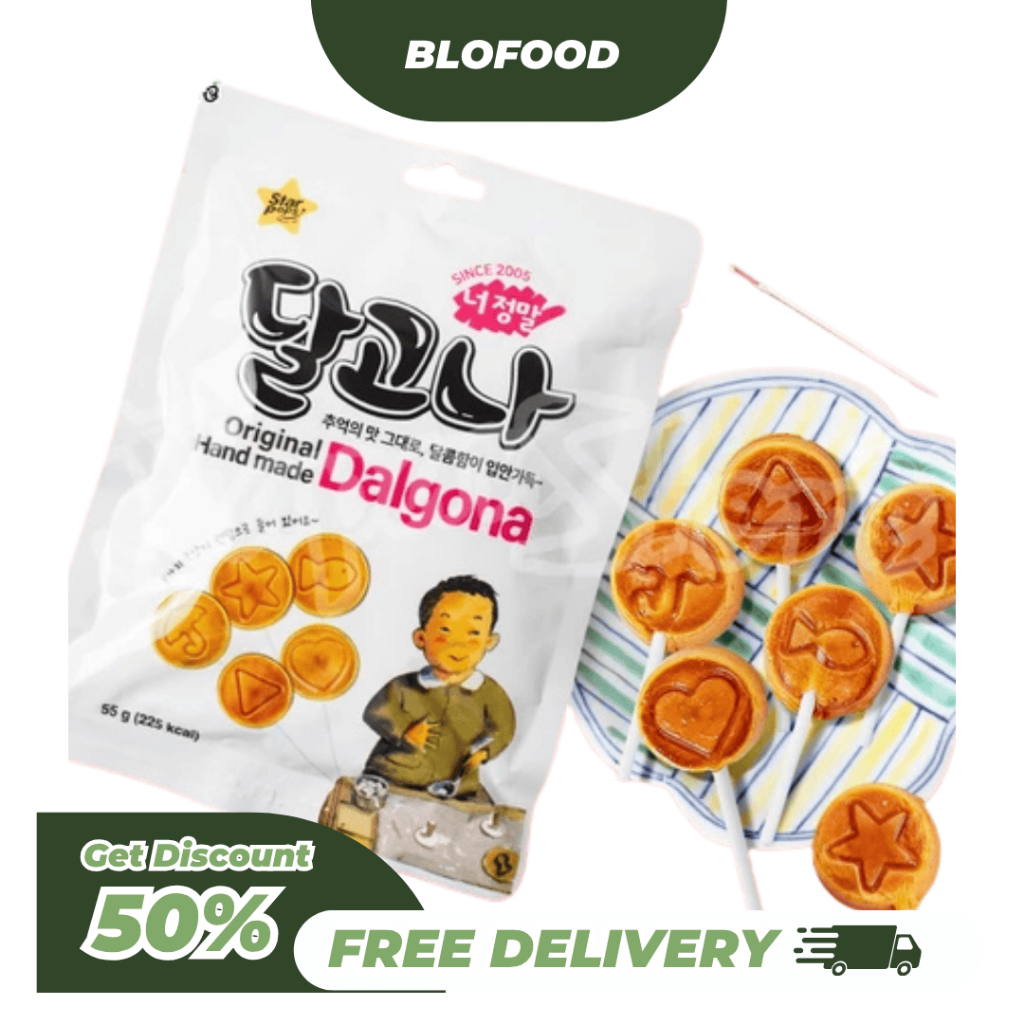 

BF.ID Hanul Korean Dalgona Pop Candy