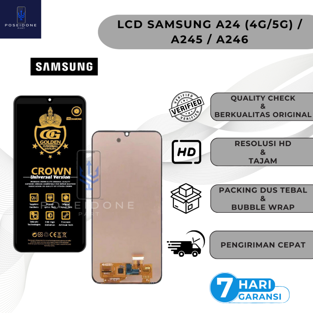 LCD SAMSUNG A24 ( 4G/5G ) / A245 / A246 FULLSET COMPLETE LCD SAMSUNG A24 4G / LCD SAMSUNG A24 5G