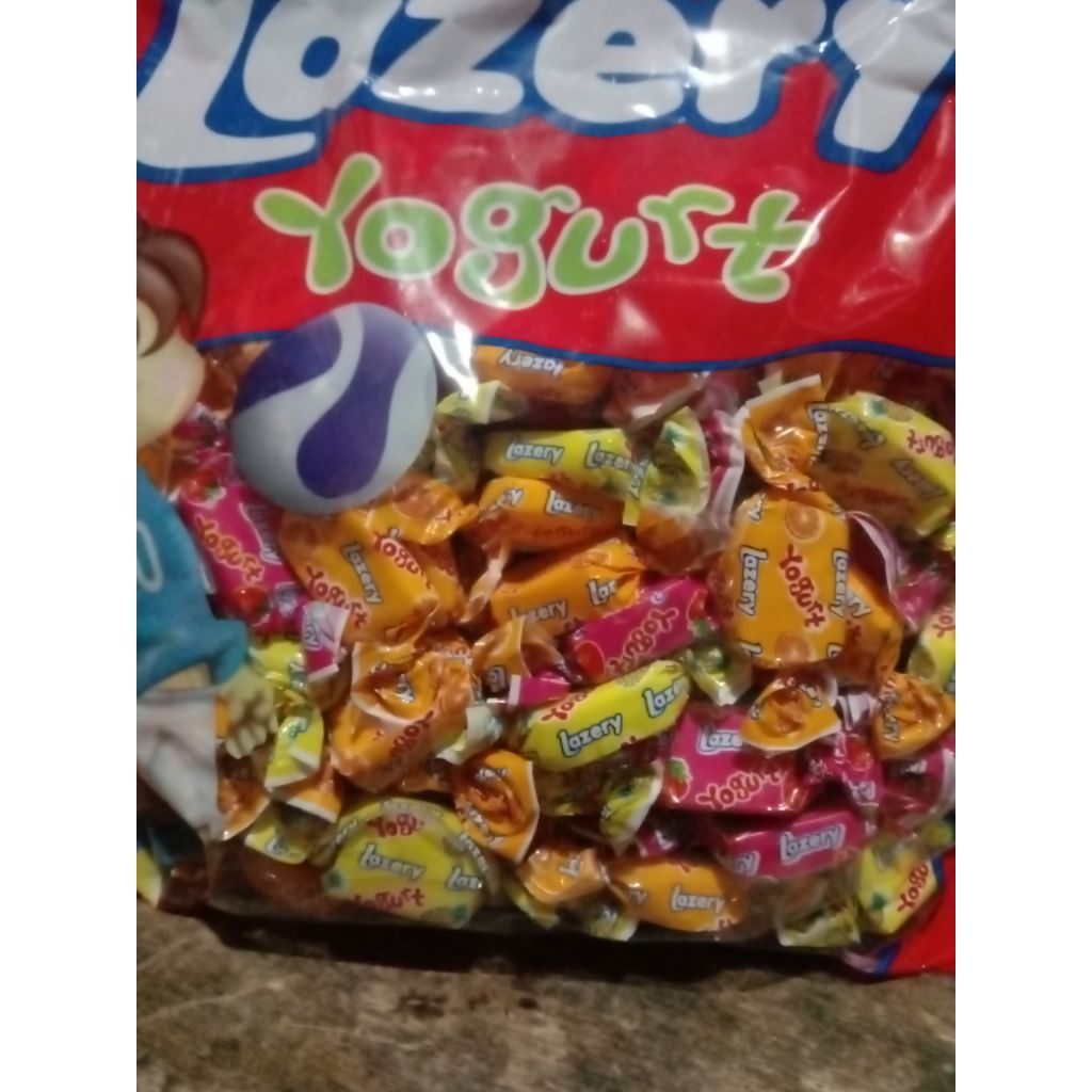

Permen lazery yogurt sak besar isi 170 pcs