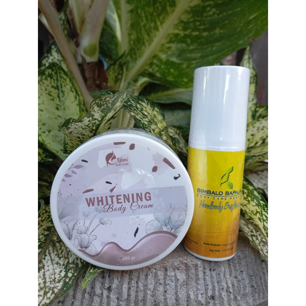 yoni skincare body cream dan lotion mini kuning bimbalo bapalalo
