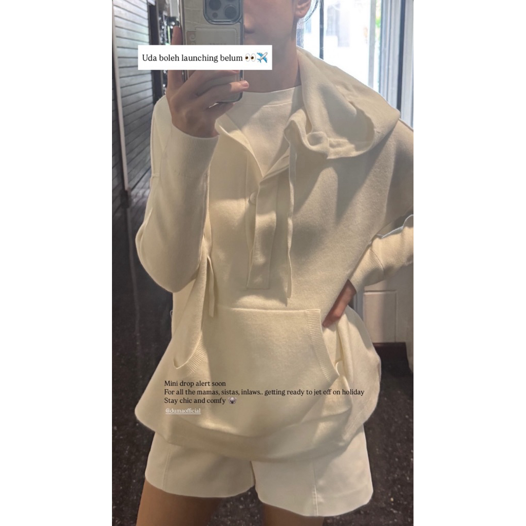 New Garland Sweater Mod Hoodie Hoho Maroon Green Multi Beige Nutmeg Dark Brown Duma Official DumaOff