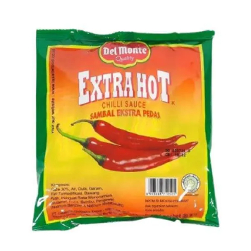 

DELMONTE CHILI SAUCE EXTRA HOT [ 24pcs x 8gr ]