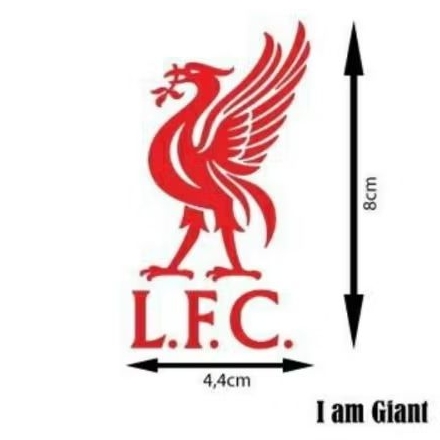 

sticker liverpool cutting stiker oracal vynil