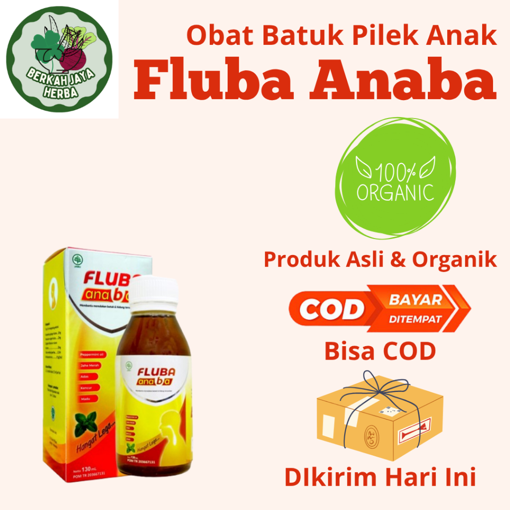 

Fluba Anaba Obat Batuk Herbal Untuk Anak