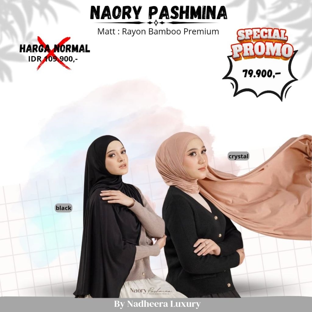 NAORY PASHMINA NEW NADHEERA LUXURY