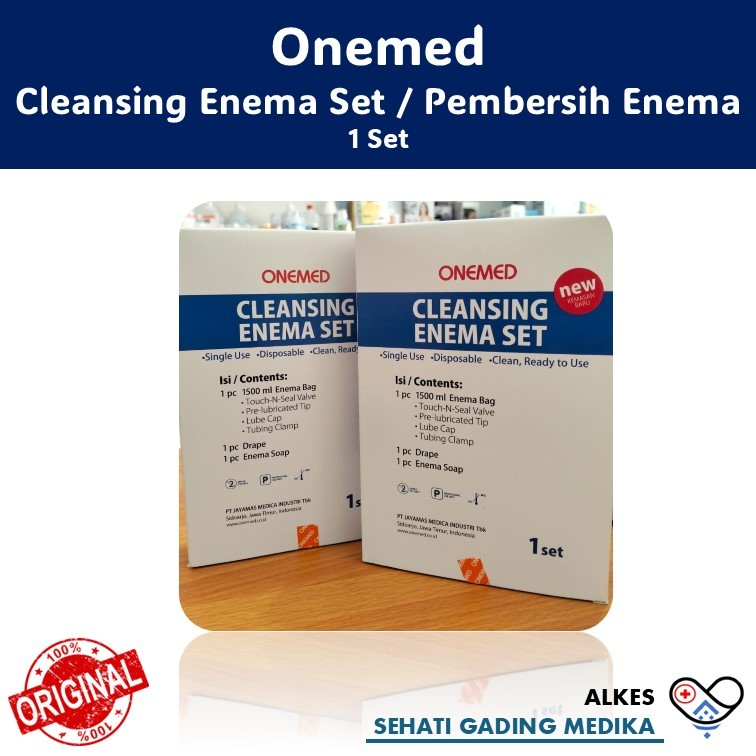 1 Set Cleansing Enema / Enema Set - OneMed