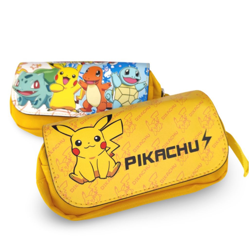 

tempat pensil pokemon double resleting pouch alat tulis sekolah