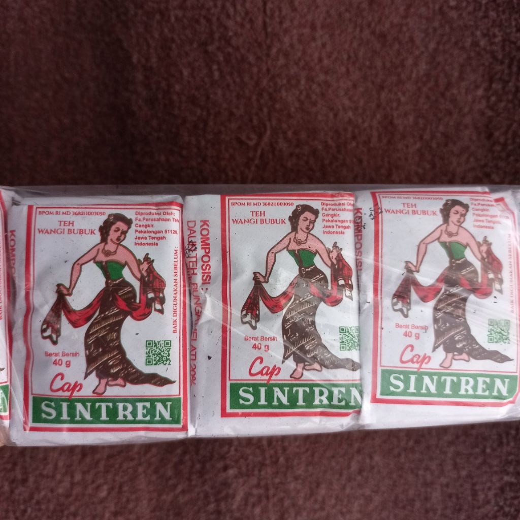 

Teh Sintren Khas Solo 10 pcs x 40gr ( TEH SINTREN TERMURAH )