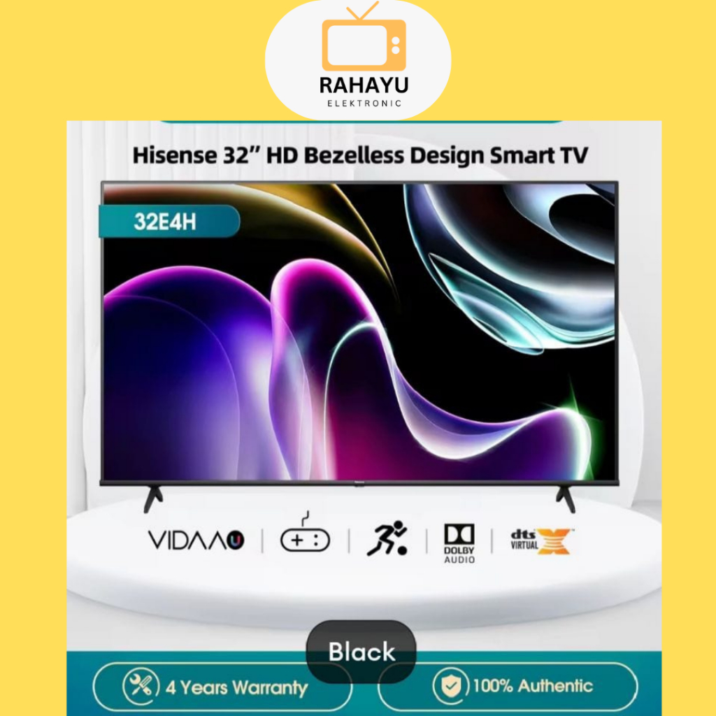 Smart TV Hisense Smart Digital Tv 32E4H 32 inch garansi resmi