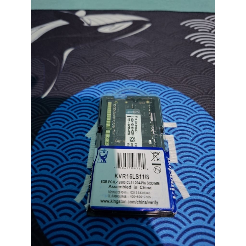 RAM DDR3 8GB Kingston Laptop Sodim