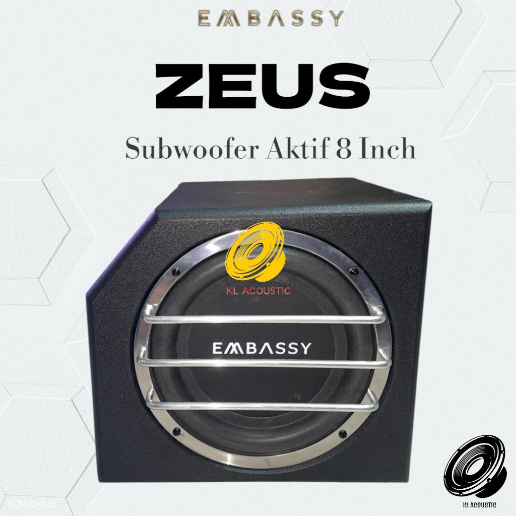 Embassy Zeus Subwoofer Aktif 8 Inch