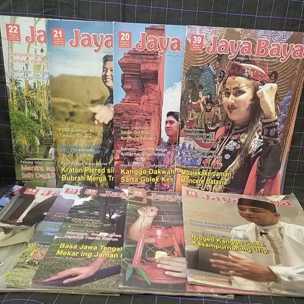 (COD)majalah jaya baya/majalah  seken,pernah pakai