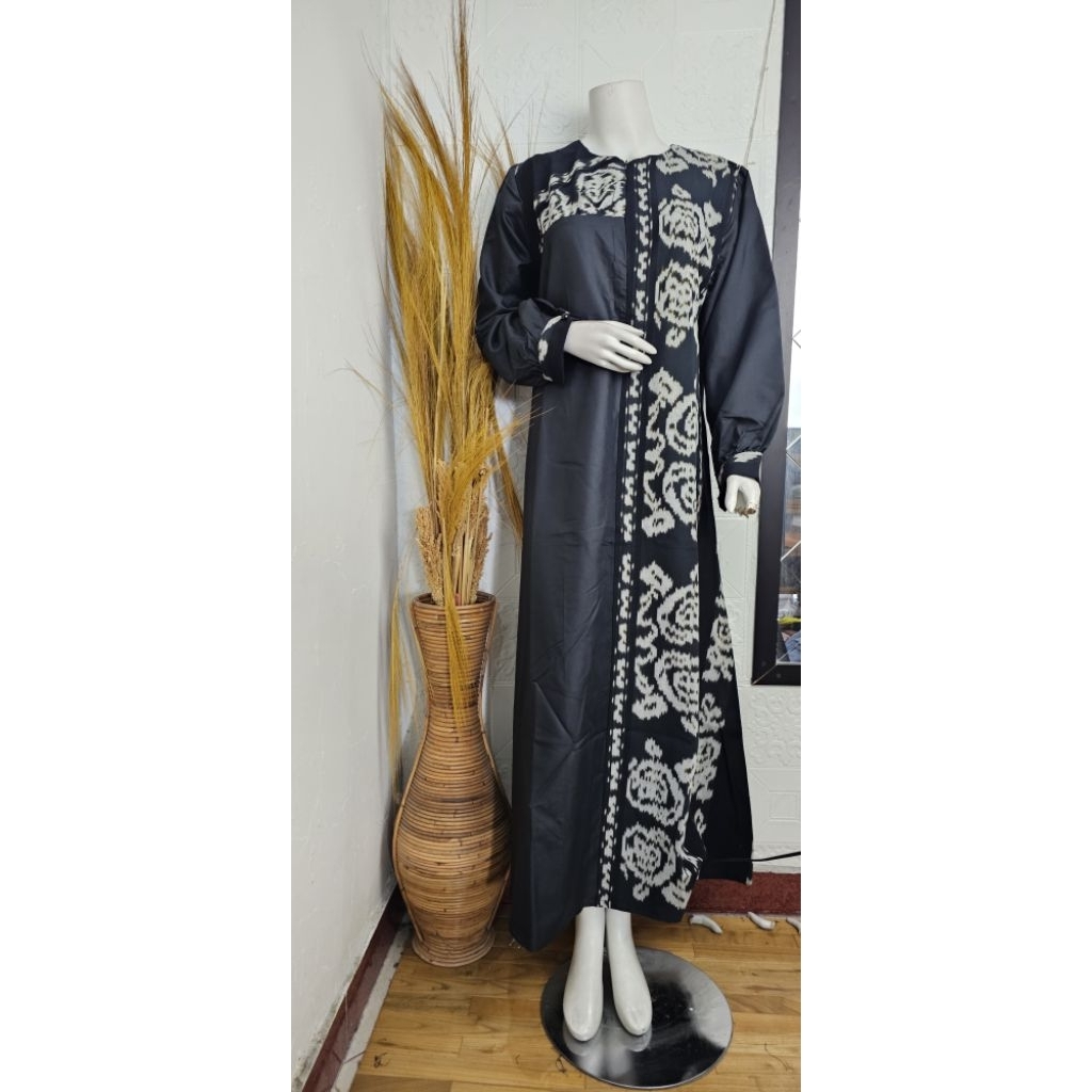 Gamis I Kombinasi Toyobo Tenun Laurent