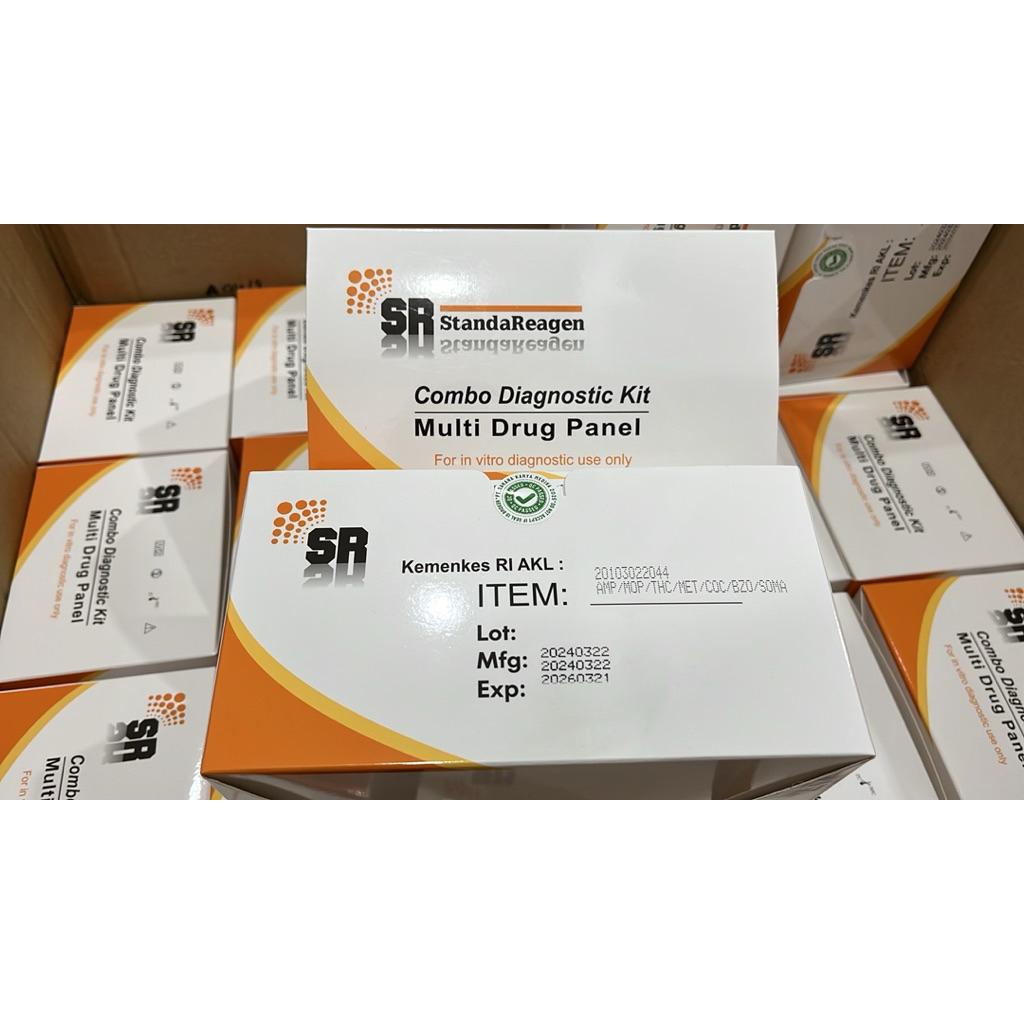 SR SUPER PROMOOO Multi Drug Abuse Test 7 Parameter Soma