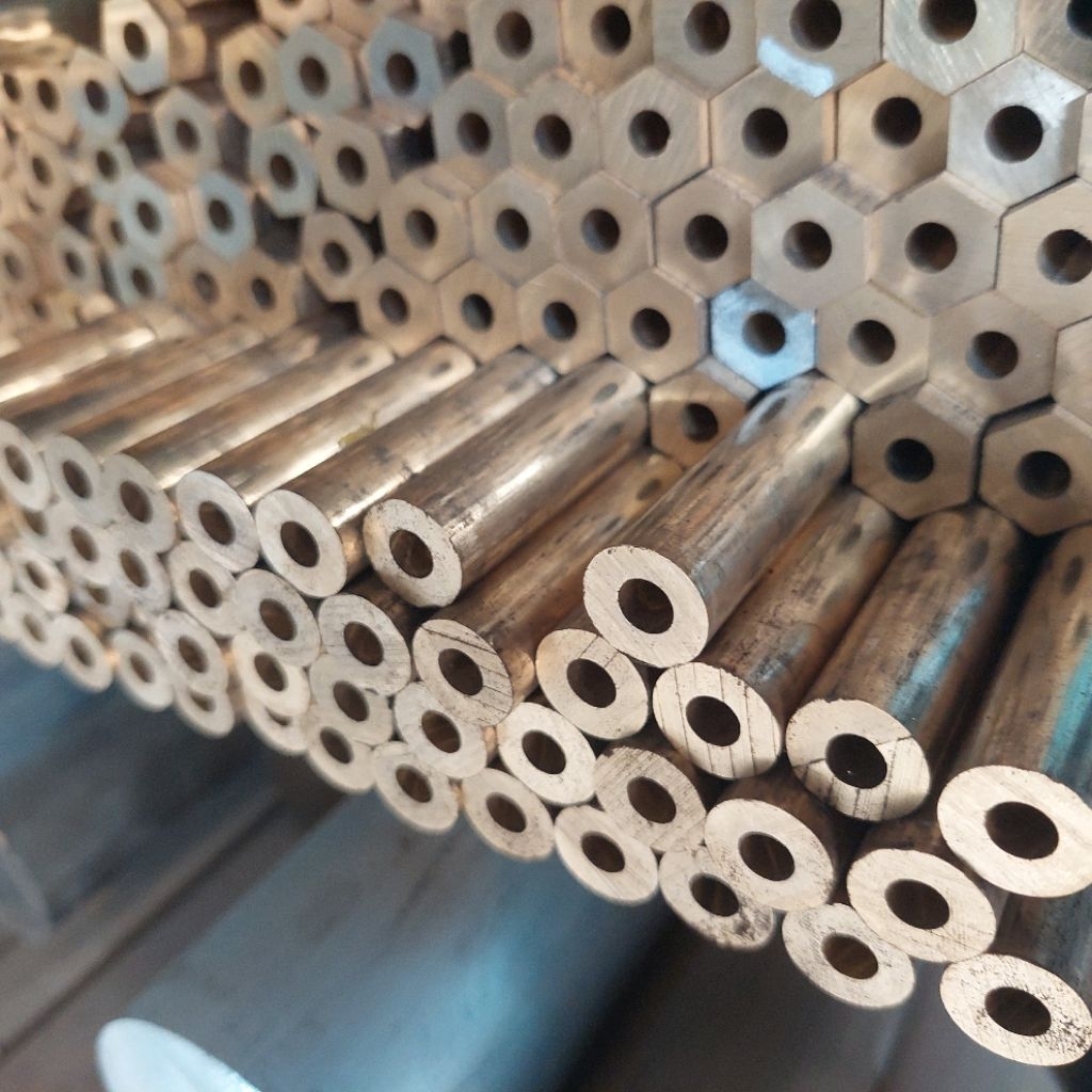 As Kuningan Murni OD 16mm ID 7mm Bulat Dan Hexsa